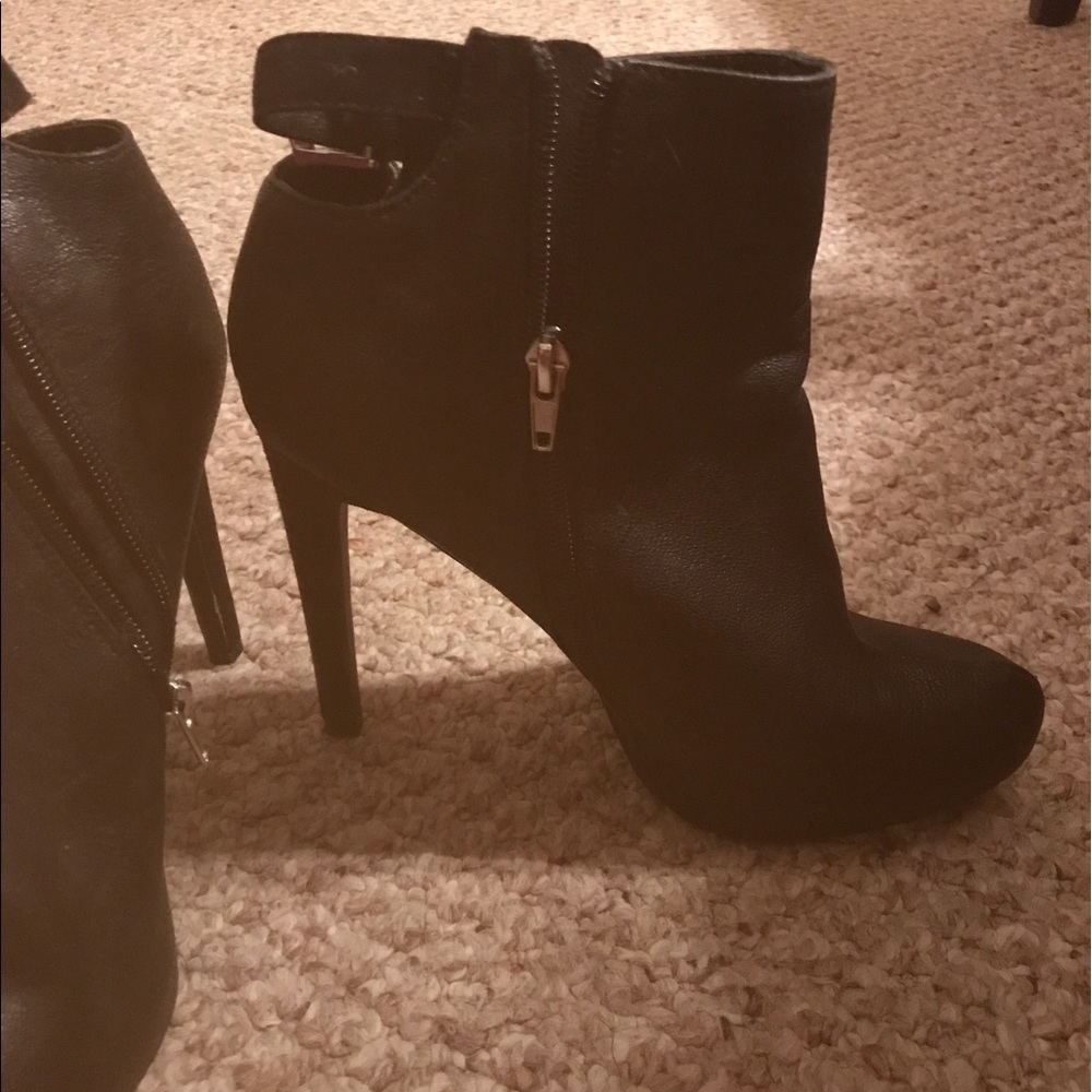Express leather booties - Picture 2 of 2
