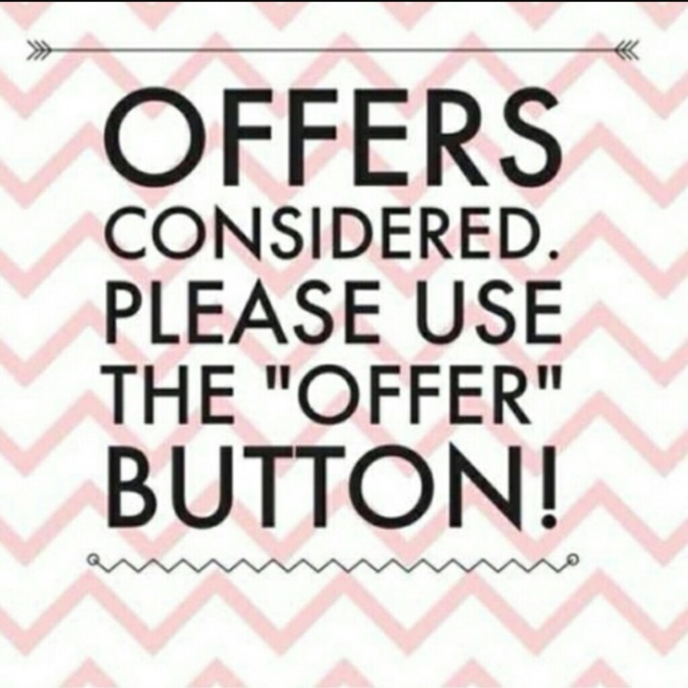 BUNDLE and SAVE. Also open to offers!