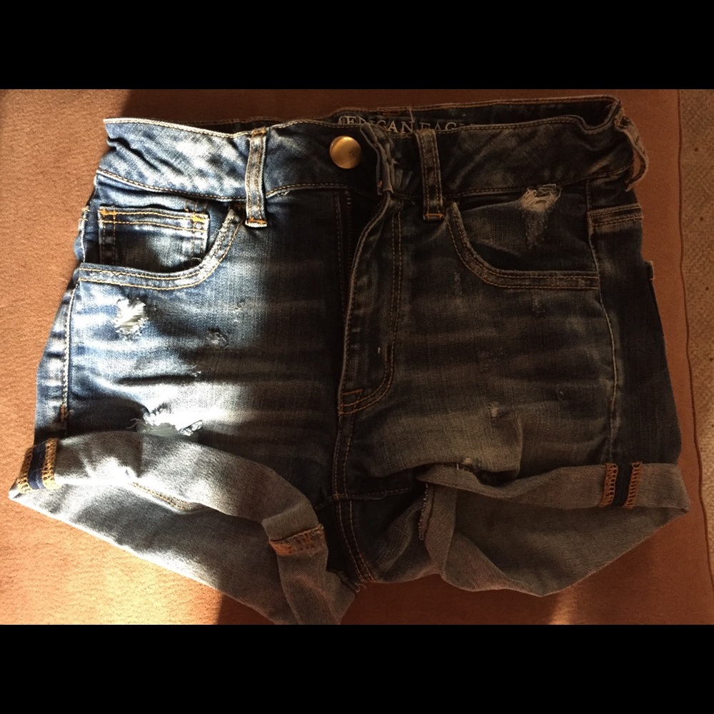 American eagle denim shorts