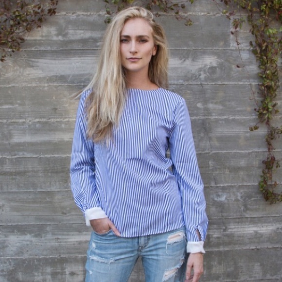 Blue angles top - Picture 2 of 2