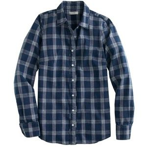 J.Crew Plaid Boy Shirt