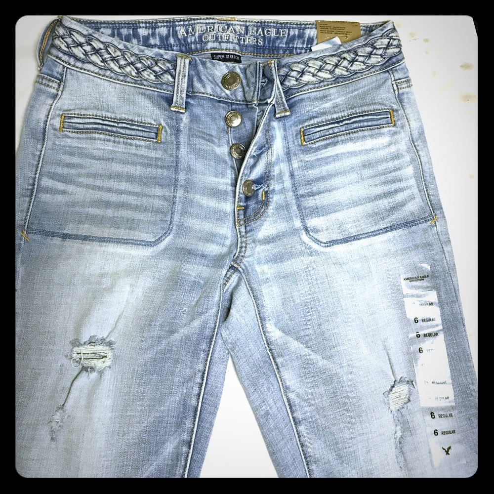 American eagle BoHo artist retro glow