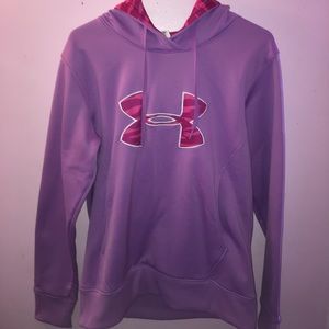 Purple Under Armor Sweatshirt