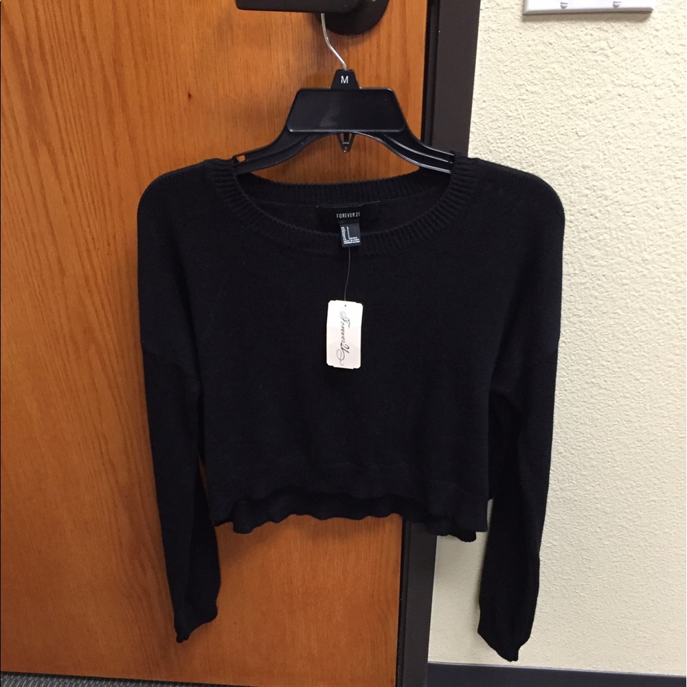 Forever 21 Black Sweater - Brand New