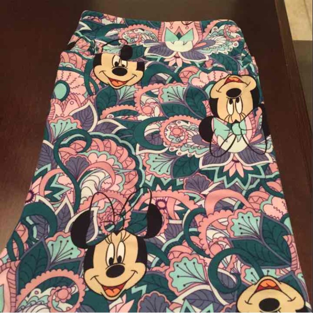 Lularoe Disney TC Leggings New Paisley