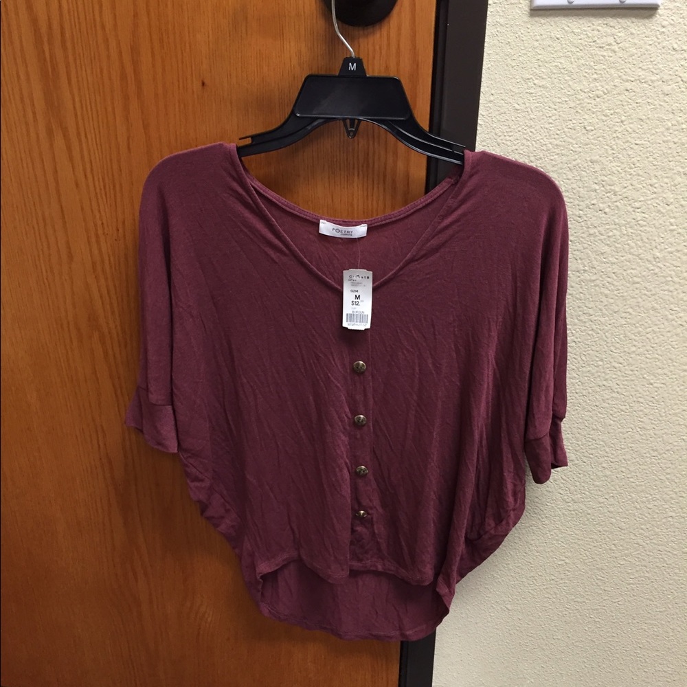 Brand New Burgundy Top