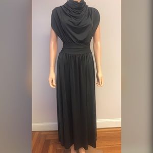 Gray maxi dress