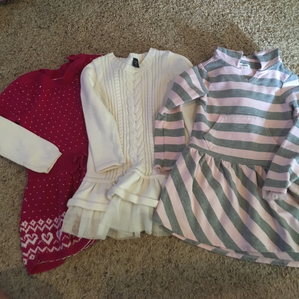 3 toddler winter dresses