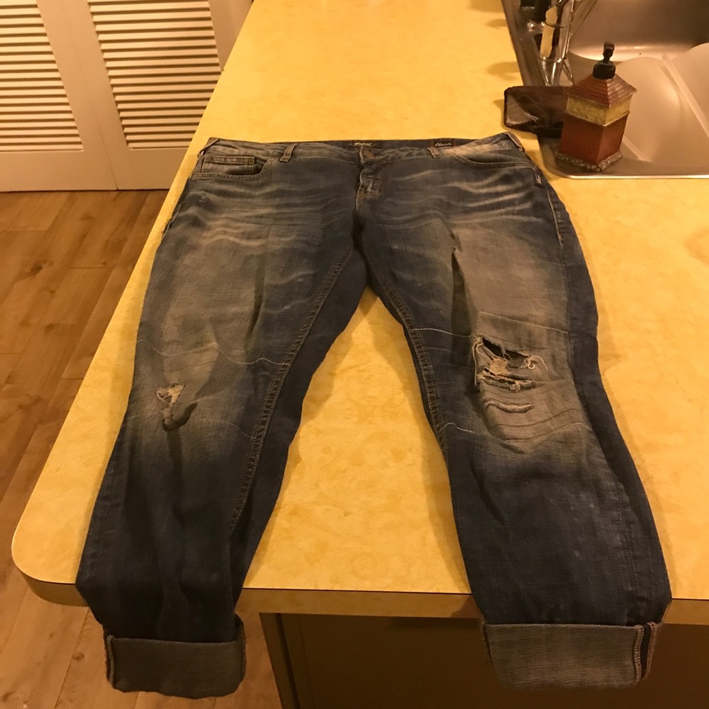 Cropped jean