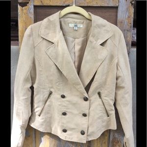 Jacket Blazer Button Zipper