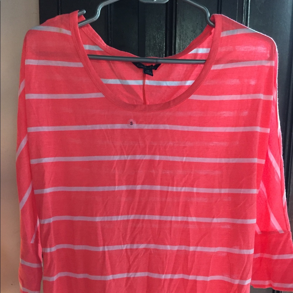 Striped American eagle shirt