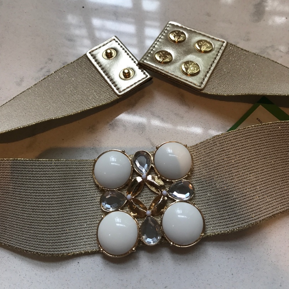 ✨SALE✨Lilly Pulitzer Emmett Belt in Gold Metallic