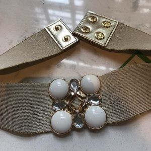 ✨SALE✨Lilly Pulitzer Emmett Belt in Gold Metallic