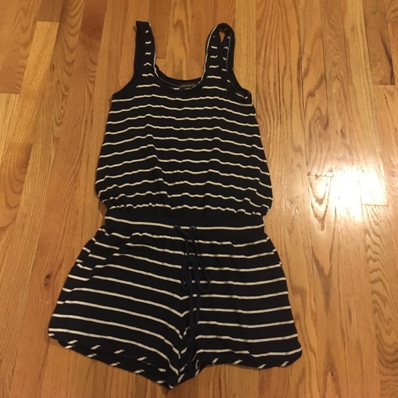 Saint Grace Other - Navy and white striped cover up