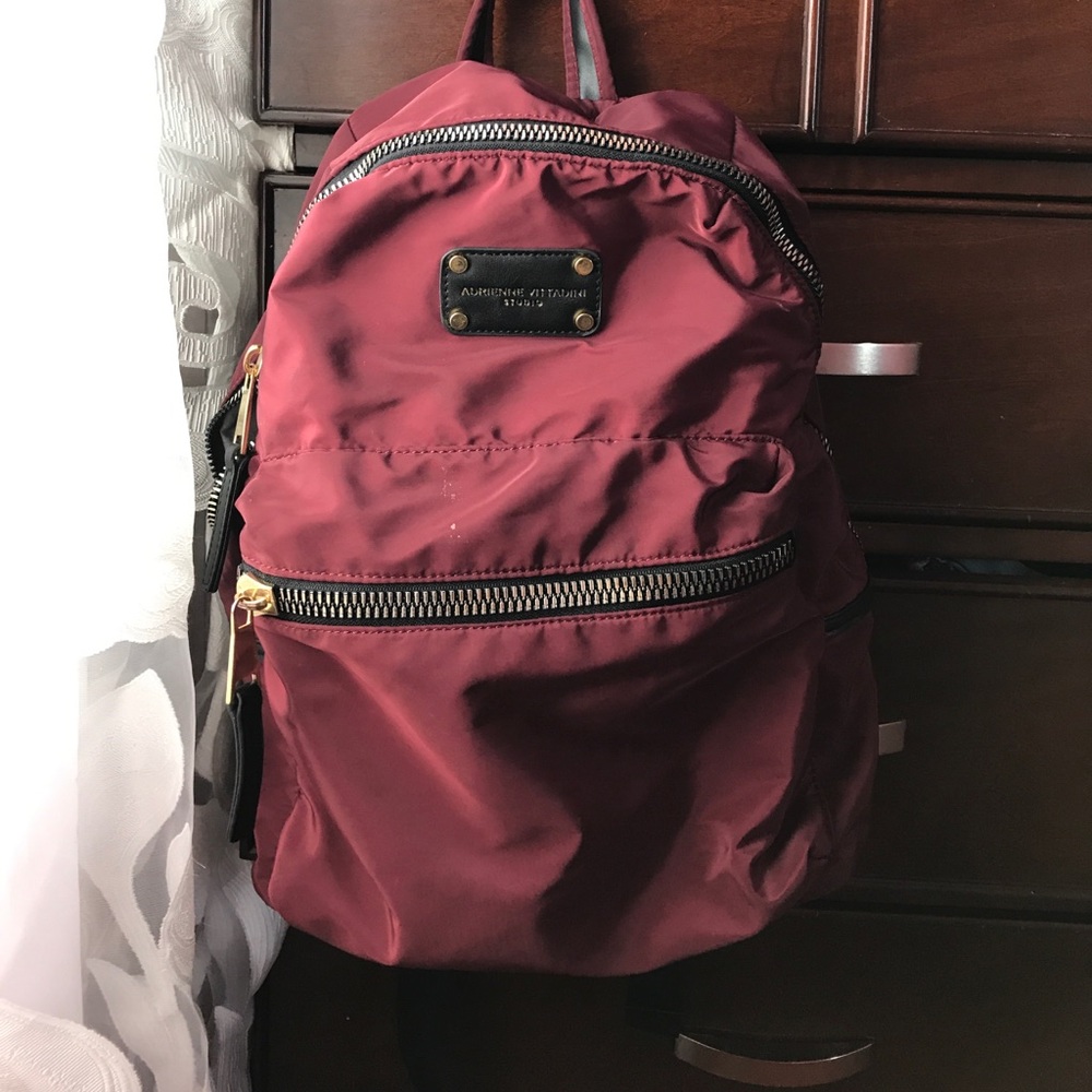 Burgundy Adrienne Vittadini Backpack