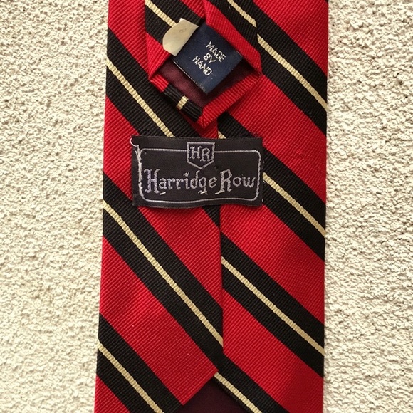 Rare vintage Harridge Row silk tie - Picture 2 of 4