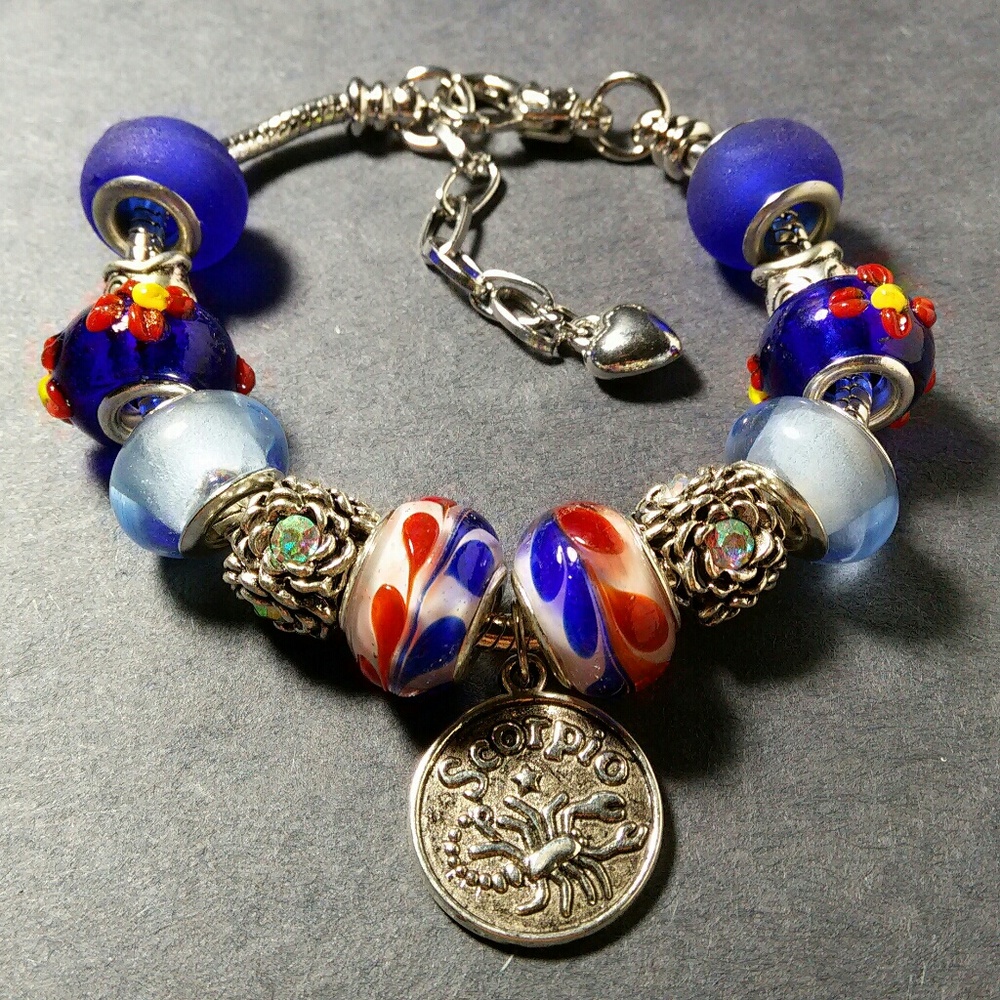 LilisCo Horoscope-Scorpio-European Style Bracelet
