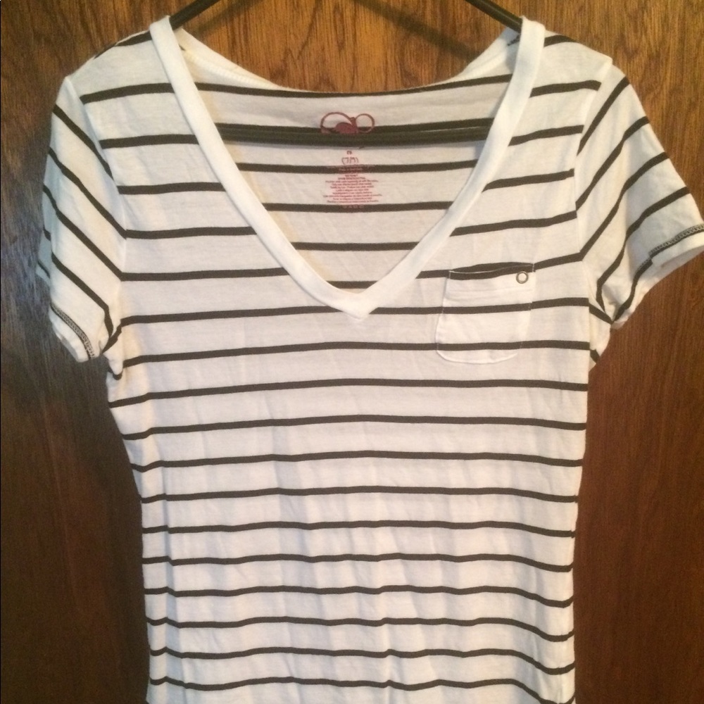 Black & White Striped Shirt