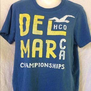 📌📌sold📌📌5/$20 Blue Hollister T-Shirt