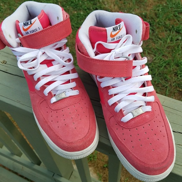 NIKE AIR FORCE 1s Mid Blazer Fusion Red - Picture 3 of 7