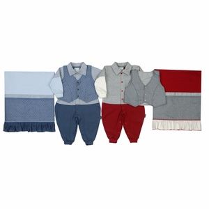 Baby Boy Take Me Home Footie With Blanket & Vest