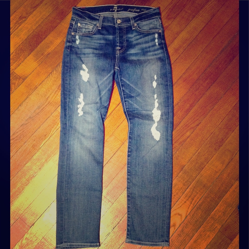 7 For All Mankind Josefina Skinny Boyfriend