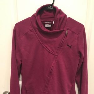 Puma zip up sweater