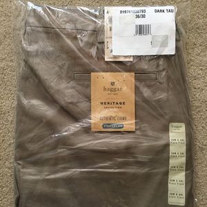 Haggar Authentic Chino's Brand New in Package