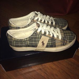 Ralph Lauren canvas shoes