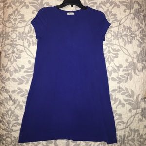 Royal Blue Shift Dress