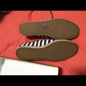 Michael Kors stripped shoes