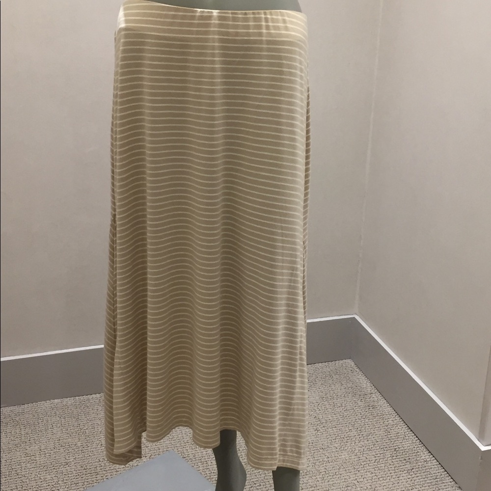 J.jill maxi dipped hem skirt