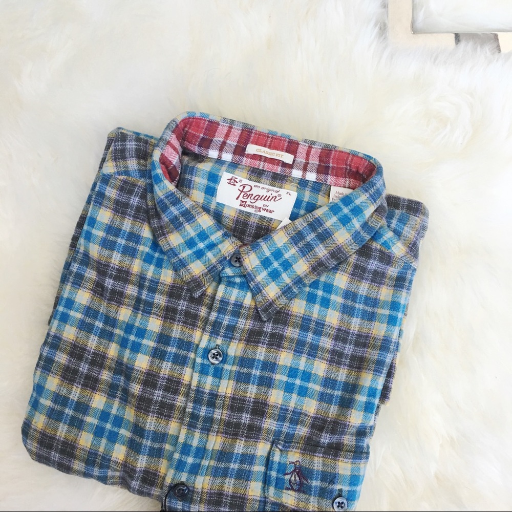 Men's Flannel Long Sleeve Shirt