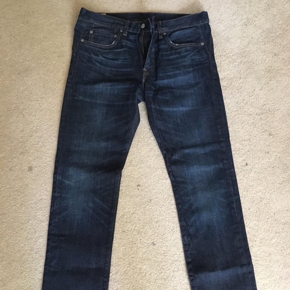 J Crew 770 Straight-fit Jeans Kaihara Denim