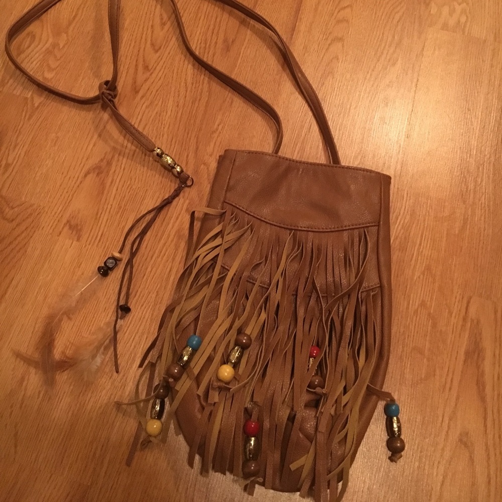 Fringe crossbody