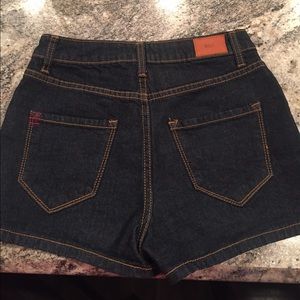 BDG high waist jean shorts size 25