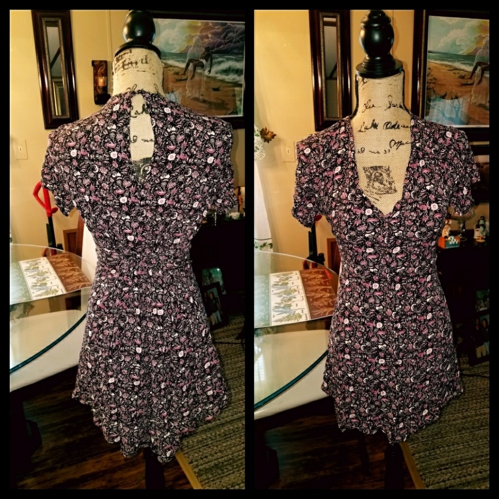 A forever21 above knee floral dress