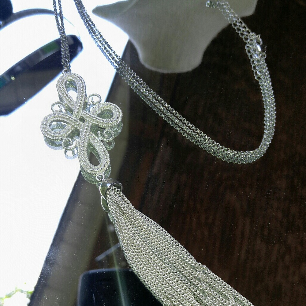 Long Tassel Necklace