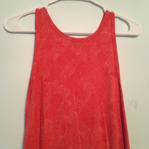 Old Navy Dress Small Swing Jersey Rayon Diamond - Picture 2 of 8