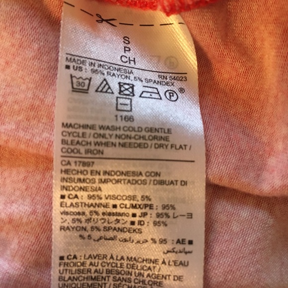 Old Navy Dress Small Swing Jersey Rayon Diamond - Picture 8 of 8