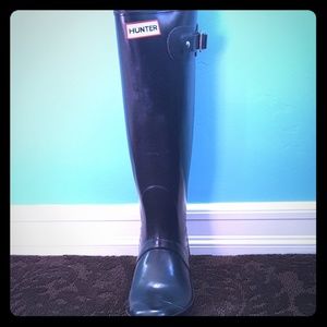 Hunter Original Gloss Rain Boot - Black