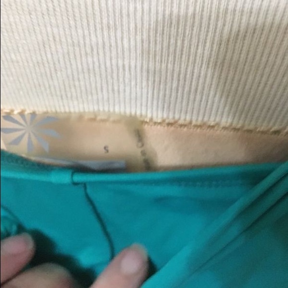 Teal Blue Athleta Kokomo Dress Built in Padded Bra - Picture 6 of 7