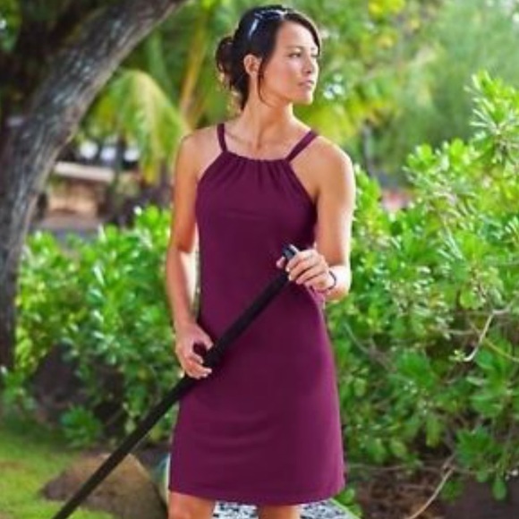 Teal Blue Athleta Kokomo Dress Built in Padded Bra - Picture 7 of 7