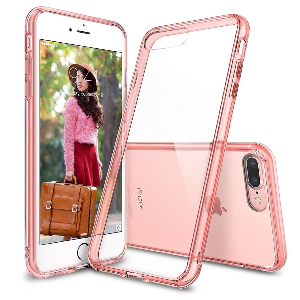 Rose gold case