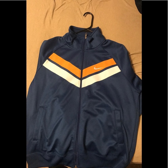 Blue Nike track jacket - Picture 1 of 1