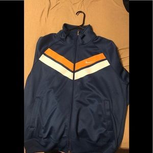 Blue Nike track jacket
