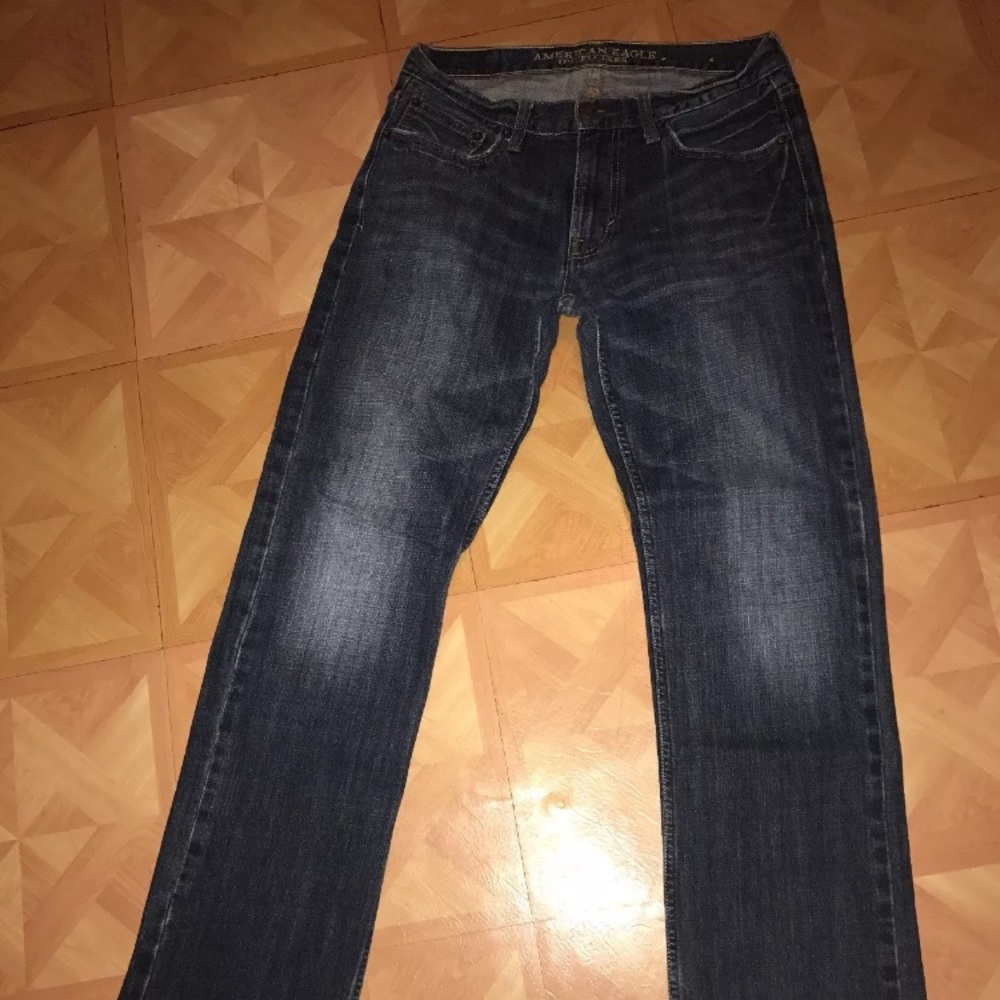 Men's American Eagle dark original straight 30x32