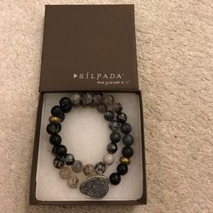 Silpada ode to geode bracelet
