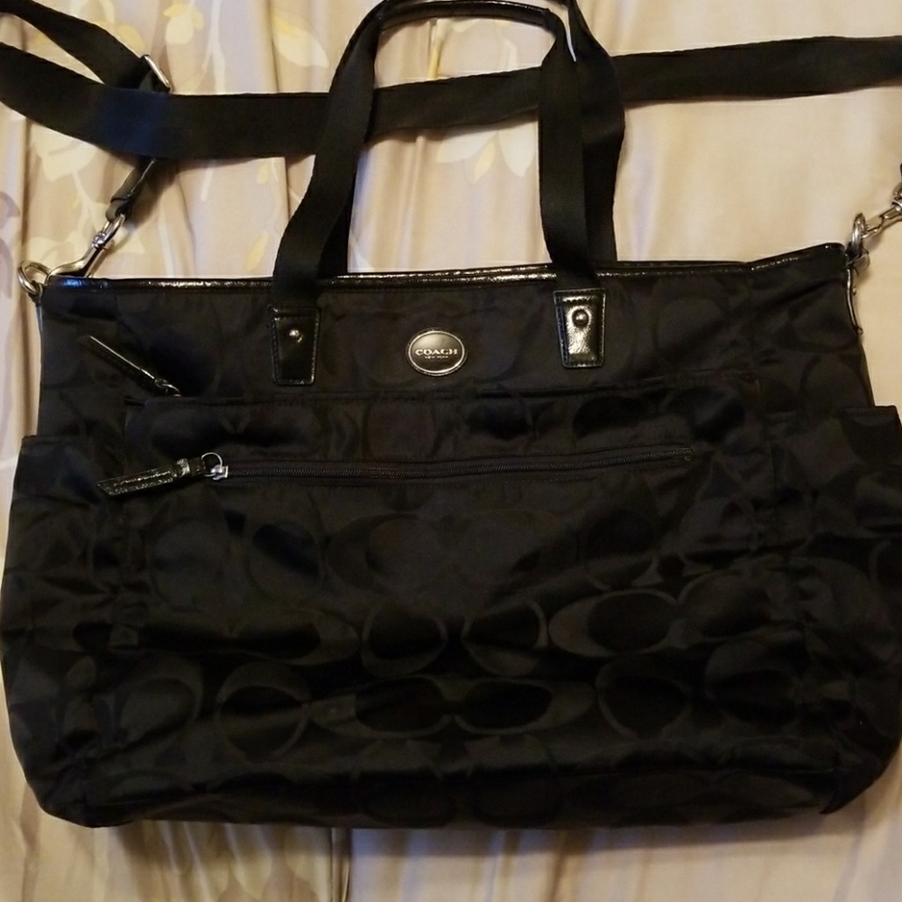 Authentic Coach diaper bag