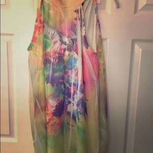 Sexy and Fun! Floral Print Party Dress